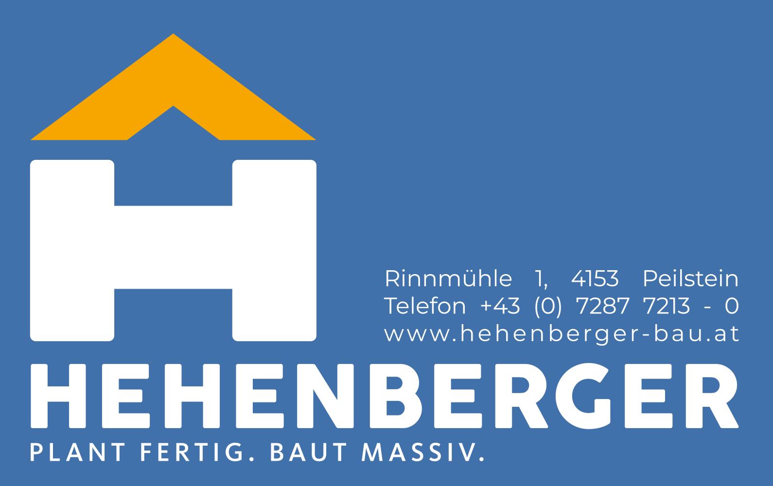 Hehenberger Bau GmbH Headerbild