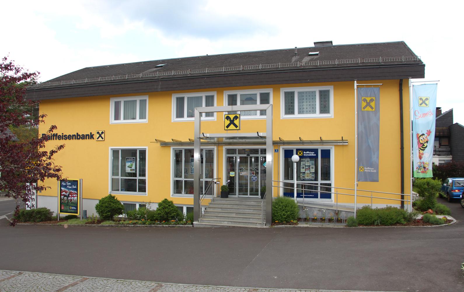 Raiffeisenbank Region Bad Leonfelden eGen, Bankstelle Vorderweißenbach Headerbild