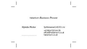 Haberkorn business present - Hjördis Pfeiler Logo