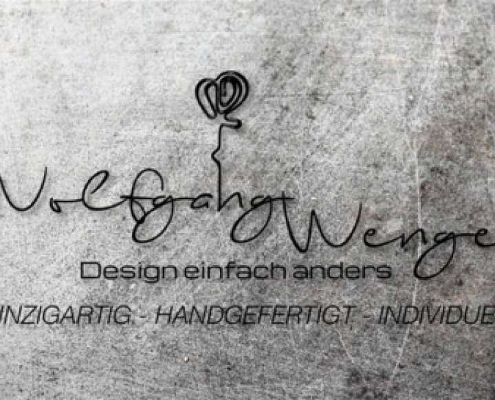 Wolfgang Wenger - Design einfach anders. Wolfgang Wenger